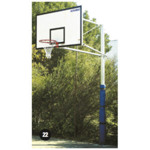 basketball b board 1 upright side swing max cantilever 2400mm