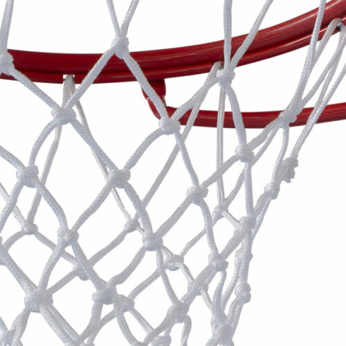 basketball net nylon white close up