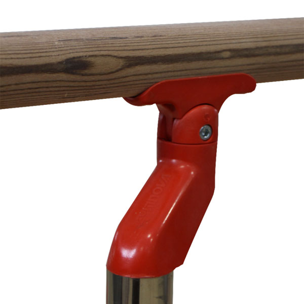 compact parallel bars with folding legs