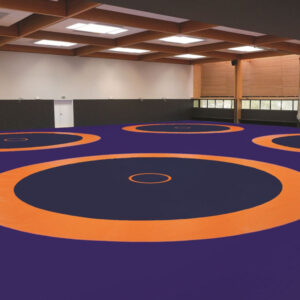 COVER FOR COMPETITION WRESTLING MAT (UWW APPROVED) - 1200 x 1200 cm