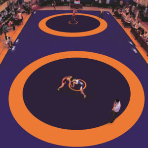 Competition Wrestling Mat uww Approved 1200 x 1200 x 6 CM