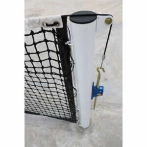 galvanised steel tennis net posts