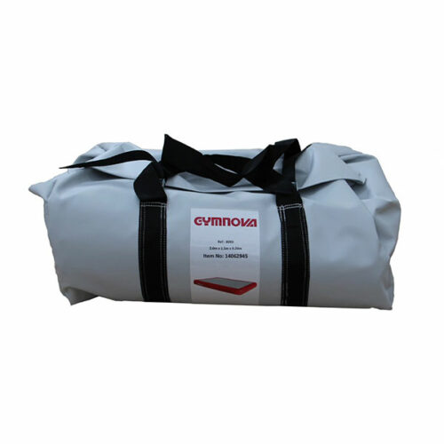 grey bag inflatable mat gymnova