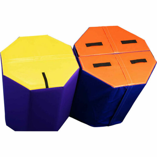 octagon tumblers colored