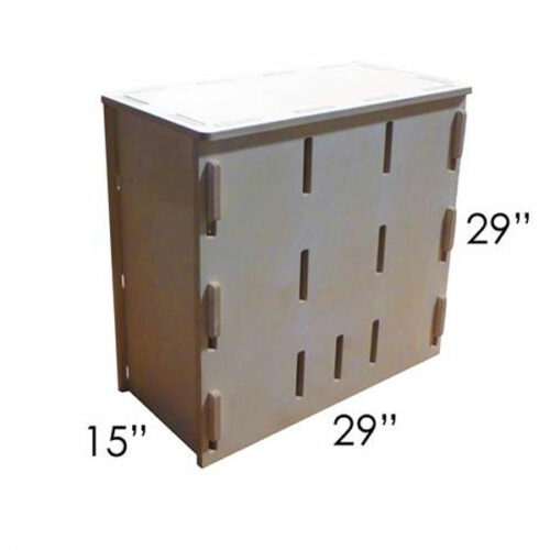 pop up parkour package parallel box size