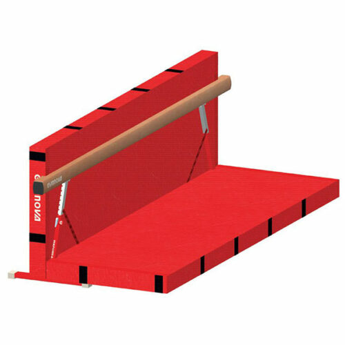 red integrated mat for standard legs beams