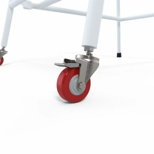 standard badminton umpire chair red wheels