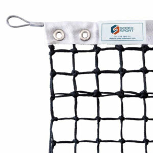 tennis nets with top mesh doubled and headband