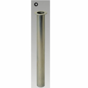 uinder floor plate with flange stainless steel acromat