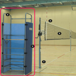 volleyball umpire stand