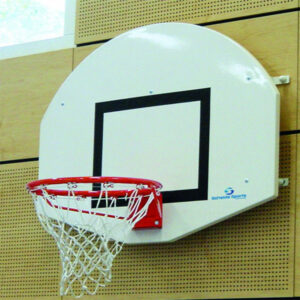 wall mounted basketball goal