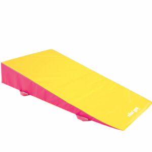yellow pink inclined